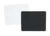 Muismat - foam - 21,5 x 18 cm - blanco - personaliseerbaar - set van 12