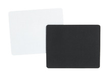 Muismat - foam - 21,5 x 18 cm - blanco - personaliseerbaar - set van 12