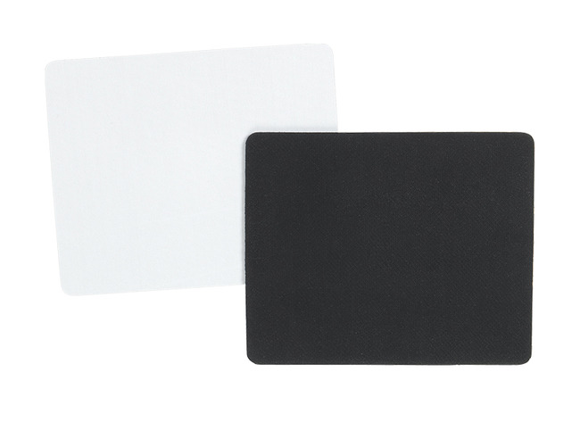 Muismat - Foam - 21,5 X 18 Cm - Blanco - Personaliseerbaar - Set Van 12