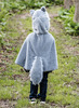 Verkleedkledij - Great pretenders - Verkleedcapes - Wolf - per stuk