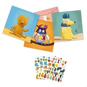 Stickerpret - Landdieren