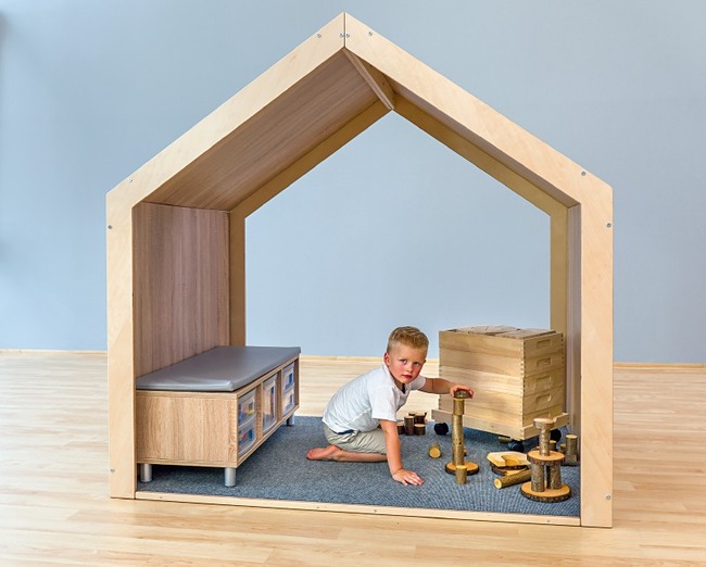 Speelhuis - Hout - Educasa