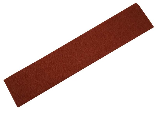 Knutselpapier - Crêpepapier - 32 G - 50 X 250 Cm - Bruin - Per Stuk