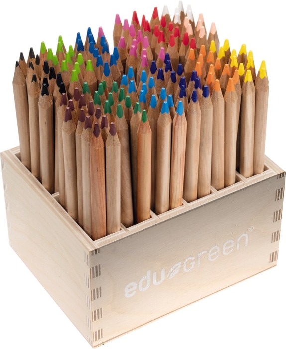Potloden - Kleurpotloden - Eco - Klasverpakking Set Van 144