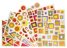 Stickers - holografisch - Barca - set van 266