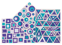 Stickers - holografisch - Oceane - set van 266