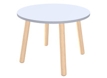 Tafel - bijzettafel - Ultra - 46 x 65 cm - aluminium satinato - per stuk