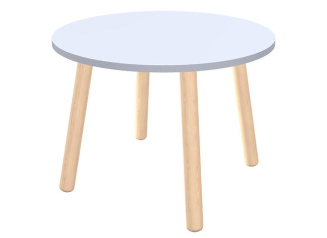 Tafel - Bijzettafel - Ultra - 46 X 65 Cm - Aluminium Satinato - Per Stuk