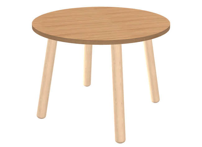Tafel - Bijzettafel - Ultra - 46 X 65 Cm - Cocoa - Per Stuk
