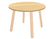 Tafel - bijzettafel - Ultra - 46 x 65 cm - canadian oak - per stuk