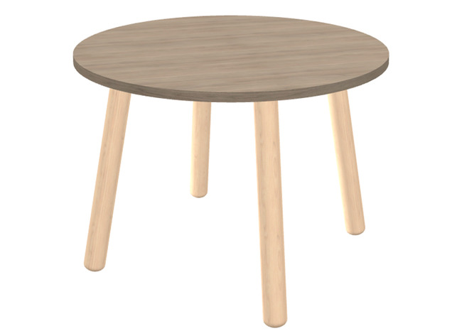 Tafel - Bijzettafel - Ultra - 46 X 65 Cm - Gray Oak - Per Stuk