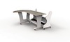 Hoogzit - J-Tafel Set Van 2 240/180X60X74 Cm