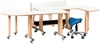 Hoogzit - J-Tafel Set Van 2 240/180X60X74 Cm
