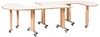 Hoogzit - J-Tafel Set Van 2 240/180X60X74 Cm