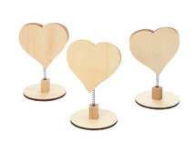Fotoklem - hart - hout - set van 12
