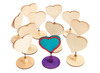 Fotoklem - hart - hout - set van 12