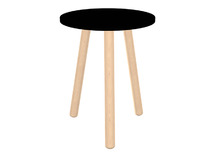 Tafel - bijzettafel - Ultra - 57 x 45 cm - black - per stuk