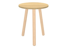 Tafel - bijzettafel - Ultra - 57 x 45 cm - canadian oak - per stuk