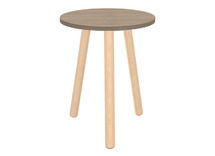 Tafel - bijzettafel - Ultra - 57 x 45 cm - gray oak - per stuk