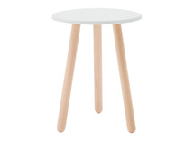 Tafel - bijzettafel - Ultra - 57 x 45 cm - white pastel - per stuk