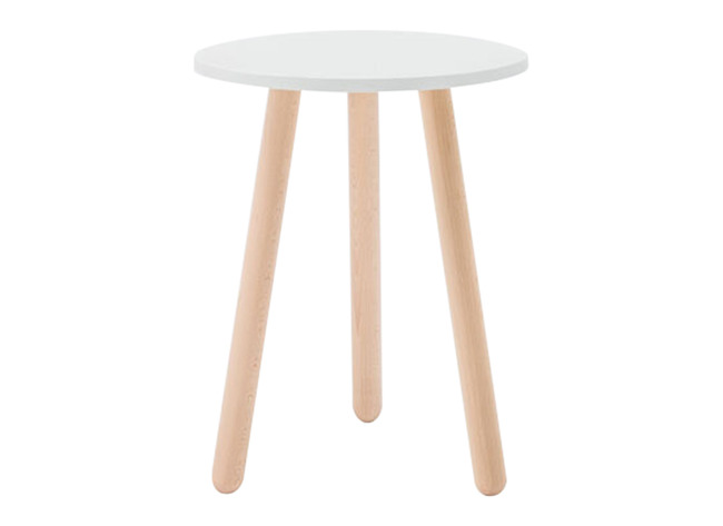 Tafel - Bijzettafel - Ultra - 57 X 45 Cm - White Pastel - Per Stuk