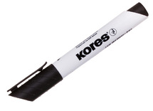 Stiften - whiteboardstiften - kores - zwart - set van 12