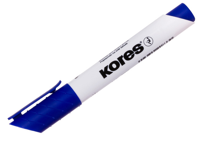 Stiften - Whiteboardstiften - Kores - Blauw - Set Van 12