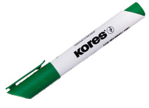 Stiften - whiteboardstiften - kores - groen - set van 12