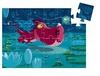 Puzzel - silhouetpuzzel - Djeco - karton - Edmont de draak - 24 puzzelstukken - per stuk