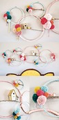 Ring - metaal - 15 cm - set/10