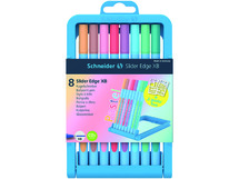 Pen - balpen - Schneider Slider Edge XB - pastel - set van 8