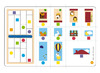 Puzzel - ruimtelijk inzicht - reflectiepuzzel