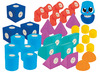 Constructie - blokken - magnetisch - blockaroo - set van 35