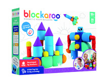 CONSTRUCTIE - BLOKKEN - MAGNETISCH - BLOCKAROO - SET VAN 35
