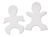 Karton - Puzzels - Kinderfiguren - 12X15 Cm - Set/24