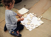 Open-ended-play - tickit - inside outside houten vormen - set van 14