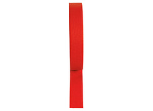 Kleefband - papiertape - 55m x 25mm - gekleurd - rood - per stuk
