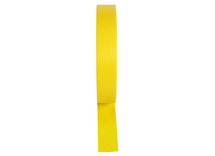 Kleefband - papiertape - 55m x 25mm - gekleurd - geel - per stuk
