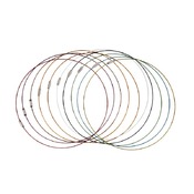 Juwelen - Spiraal - Halsketting Met Schroefsluiting - Set/20
