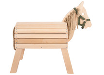 Fantasiespel - outdoor - houten paard - per stuk
