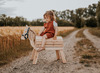 Fantasiespel - outdoor - houten paard - per stuk