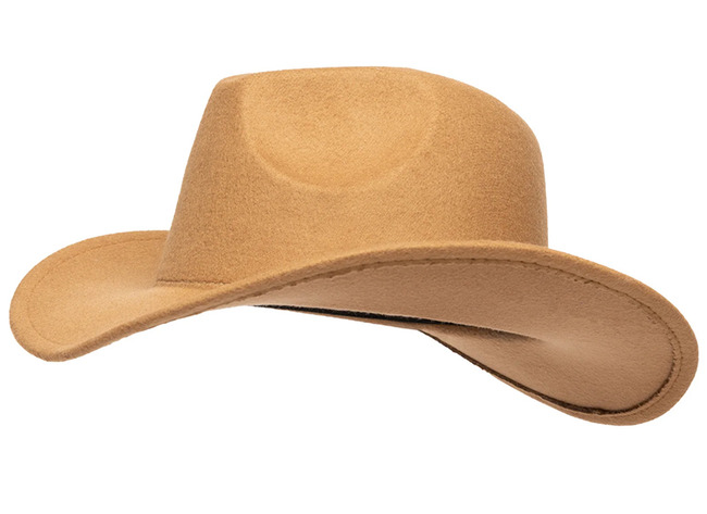 Verkleedkledij - Great Pretenders - Cowboyhoed - Per Stuk