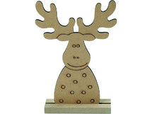 Kerst - creativ company - mdf rendier - per stuk