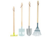 Zandgerief - tuingereedschap - set van 4