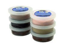 Boetseerklei - Silk Clay - huidskleuren - 6 x 14 g assorti