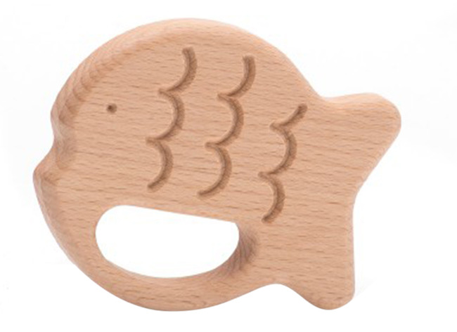 Rammelaars En Bijtringen - Hout - Eco - Bajo - Vis - Per Stuk