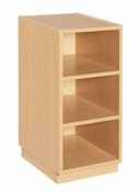 Kast Art, 1 Kolom, Met 2 Planken