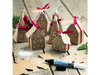 Knustelpapier - huizen en bomen - set van 24