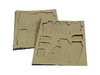 Knustelpapier - huizen en bomen - set van 24