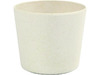 Bloempot - bamboe - 6,5 x 7 cm - set van 12